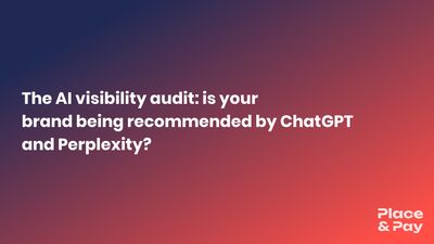 Dashboard showing brand visibility metrics across ChatGPT, Perplexity, and AI Overviews