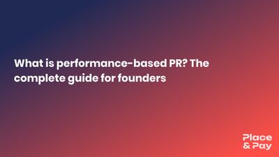 Startup founder reviewing PR performance metrics on a dashboard with publication logos